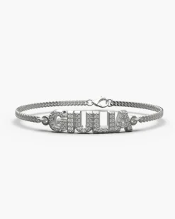 BRACCIALE NOME GRUMETTA MY SHINY NAME PERSONALIZZABILE