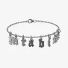 BRACCIALE PERSONALIZZABILE CON LETTERE PENDENTI