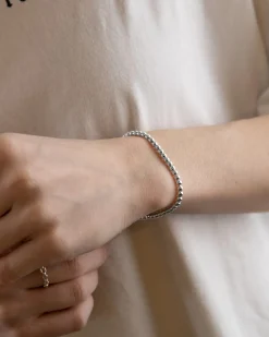BRACCIALE SFERE 350 IN ARGENTO