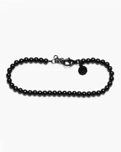 BRACCIALE SFERE 400 IN ARGENTO PLACCATO RUTENIO