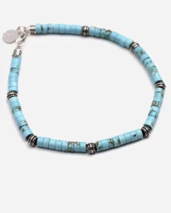 BRACCIALE SKY STONE CON PIETRE COLOR TURCHESE