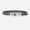 BRACCIALE TENNIS BLACK FOXTAIL