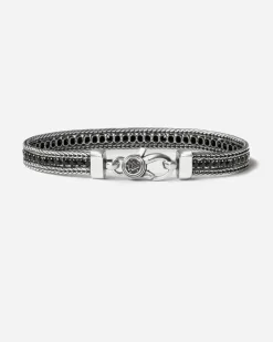 BRACCIALE TENNIS BLACK FOXTAIL