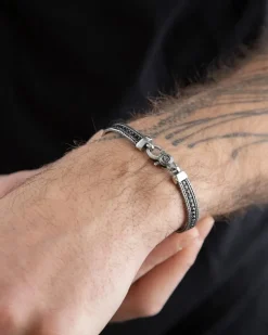 BRACCIALE TENNIS BLACK FOXTAIL
