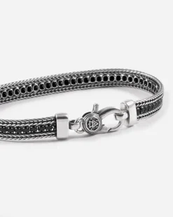 BRACCIALE TENNIS BLACK FOXTAIL
