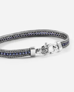 BRACCIALE TENNIS BLU FOXTAIL