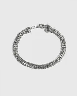 BRACCIALE TRE FILI IN ARGENTO