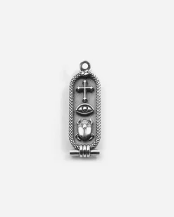 CIONDOLO CARTIGLIO EGIZIO IN ARGENTO