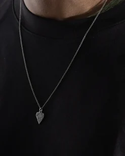 CIONDOLO CHARM CUORE LOVE SOLOMOSTRY IN ARGENTO