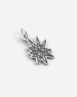 CIONDOLO CHARM STELLA STAR SOLOMOSTRY IN ARGENTO