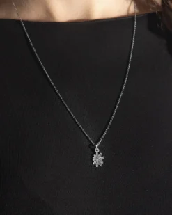 CIONDOLO CHARM STELLA STAR SOLOMOSTRY IN ARGENTO