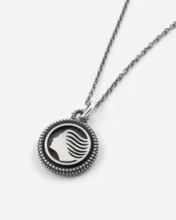 CIONDOLO CON LOGO DEA ATALANTA IN ARGENTO