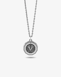 CIONDOLO DODECAGONO PERSONALIZZABILE CON SEGNI ZODIACALI