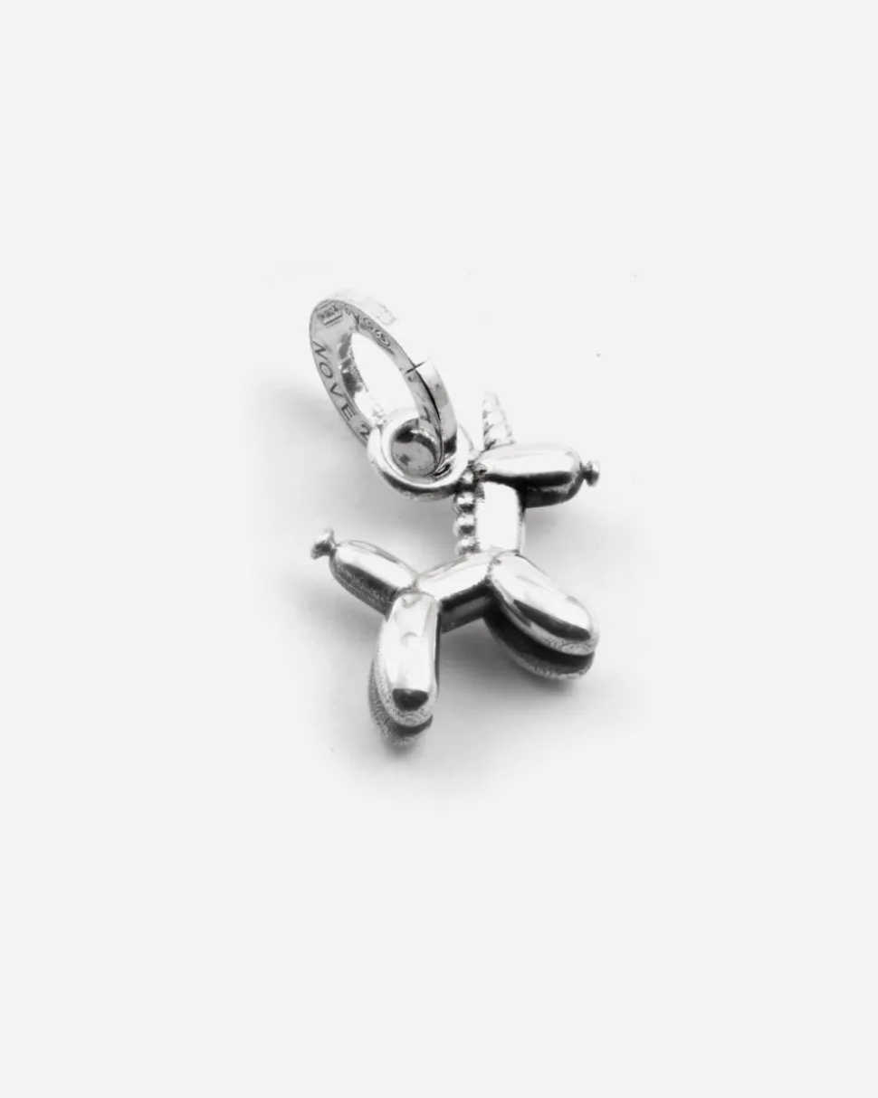 CIONDOLO MINI CHARM BALLOON UNICORNO IN ARGENTO