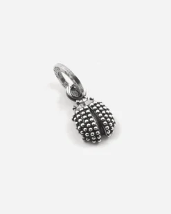 CIONDOLO MINI CHARM COCCINELLA PUNTINATA IN ARGENTO