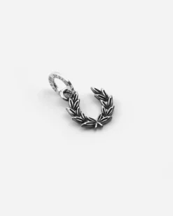 CIONDOLO MINI CHARM CORONA ALLORO IN ARGENTO