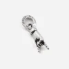 CIONDOLO MINI CHARM MANO CORNA IN ARGENTO