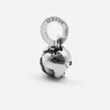 CIONDOLO MINI CHARM MAPPAMONDO IN ARGENTO