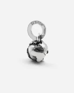 CIONDOLO MINI CHARM MAPPAMONDO IN ARGENTO