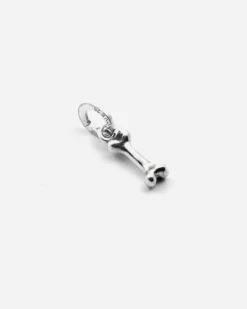 CIONDOLO MINI CHARM OSSO IN ARGENTO
