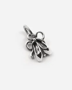 CIONDOLO MINI CHARM SCARPINE DANZA IN ARGENTO