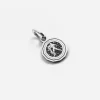 CIONDOLO MINI CHARM SEGNO ZODIACALE ACQUARIO IN ARGENTO