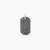 CIONDOLO PIASTRA MILITARE LYRICS CON TESTO PERSONALIZZABILE