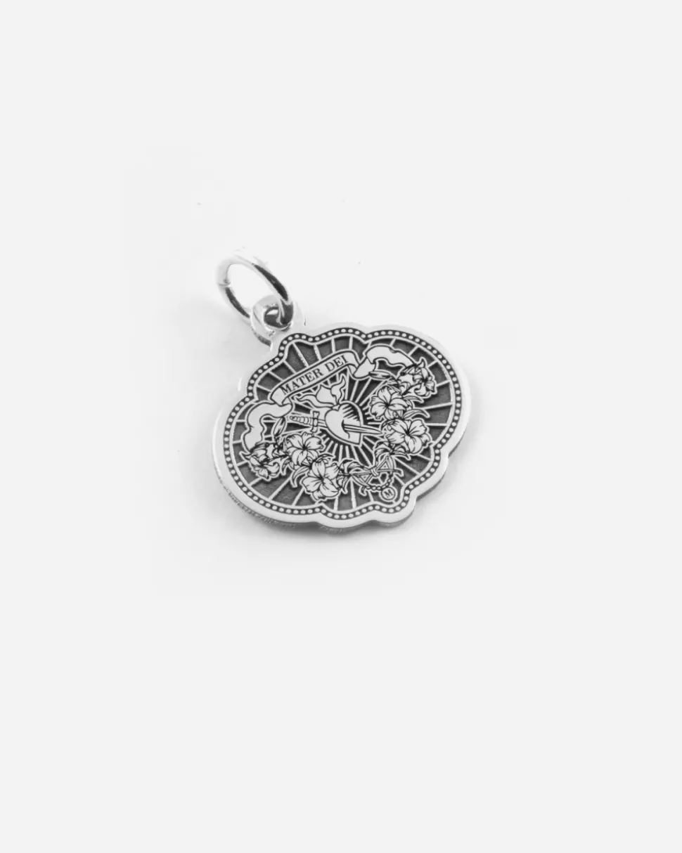 CIONDOLO SANTINO MATER DEI IN ARGENTO