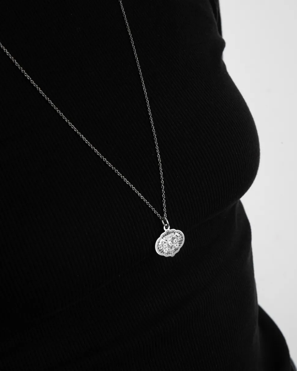 CIONDOLO SANTINO MATER DEI IN ARGENTO