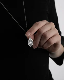 CIONDOLO SANTINO SAN GENNARO IN ARGENTO