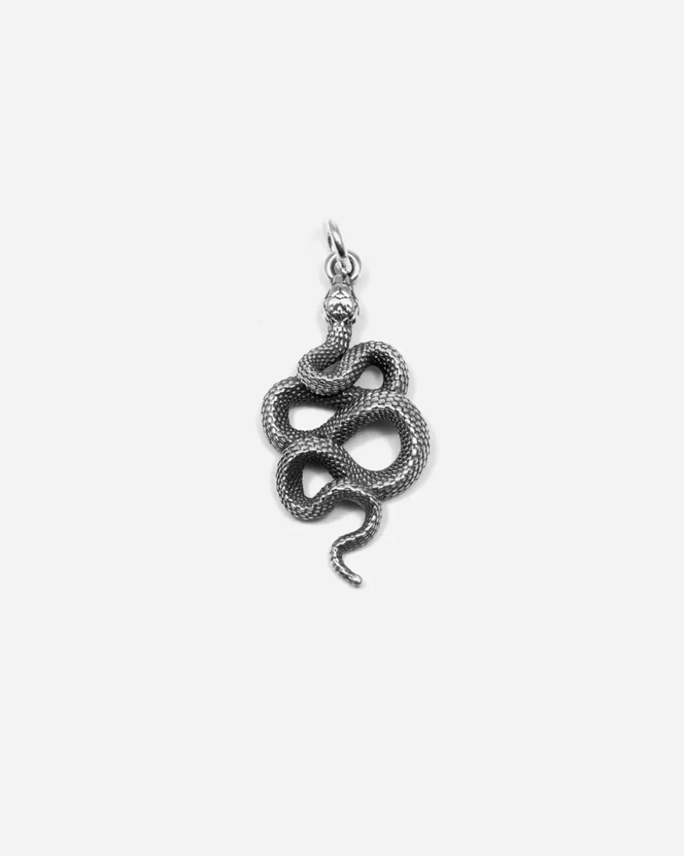 CIONDOLO SERPENTINE ARGENTO
