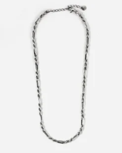 COLLANA CORDA 080 ALTERNATA IN ARGENTO