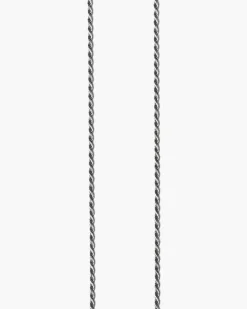 COLLANA CORDA 040 IN ARGENTO