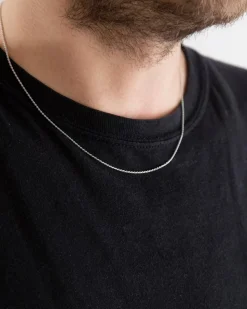 COLLANA CORDA DIAMANTATA 025 IN ARGENTO CON ALLUNGHINI