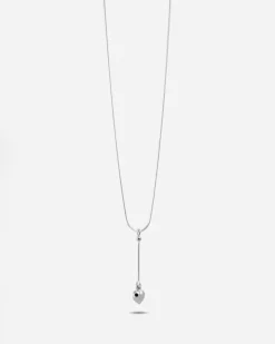 COLLANA CRAVATTINO CUORE SILVER HEARTIE IN ARGENTO