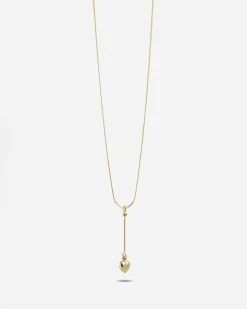 COLLANA CRAVATTINO CUORE GOLDEN HEARTIE PLACCATA ORO