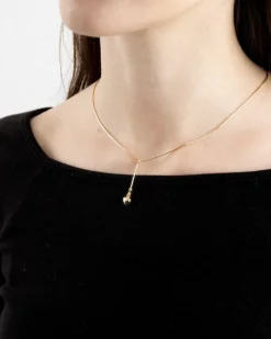 COLLANA CRAVATTINO CUORE GOLDEN HEARTIE PLACCATA ORO