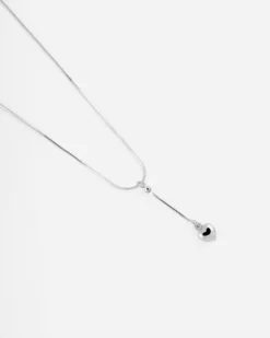 COLLANA CRAVATTINO CUORE SILVER HEARTIE IN ARGENTO