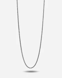 COLLANA FORZATINA 040 IN ARGENTO BRUNITO