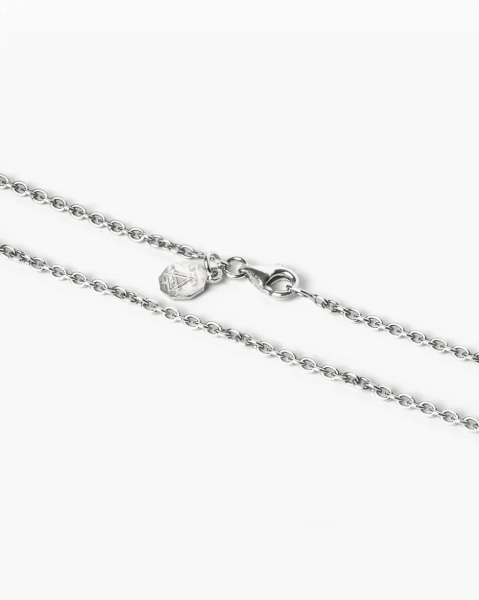 COLLANA FORZATINA 060 IN ARGENTO BRUNITO