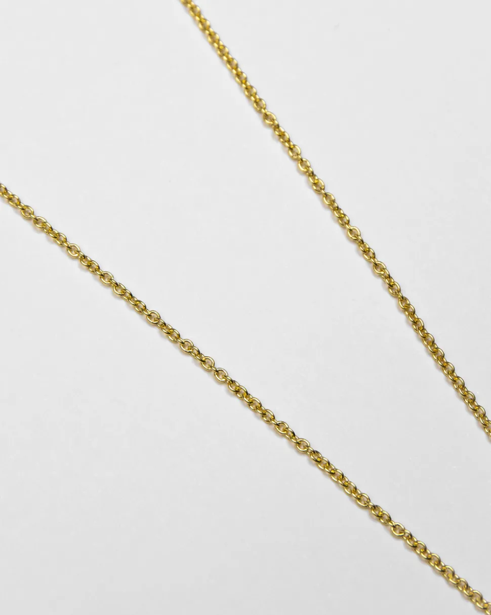 COLLANA FORZATINA 040 PLACCATA ORO CON ALLUNGHINI