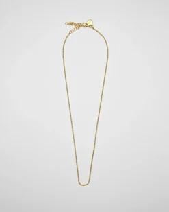 COLLANA FORZATINA 040 PLACCATA ORO CON ALLUNGHINI