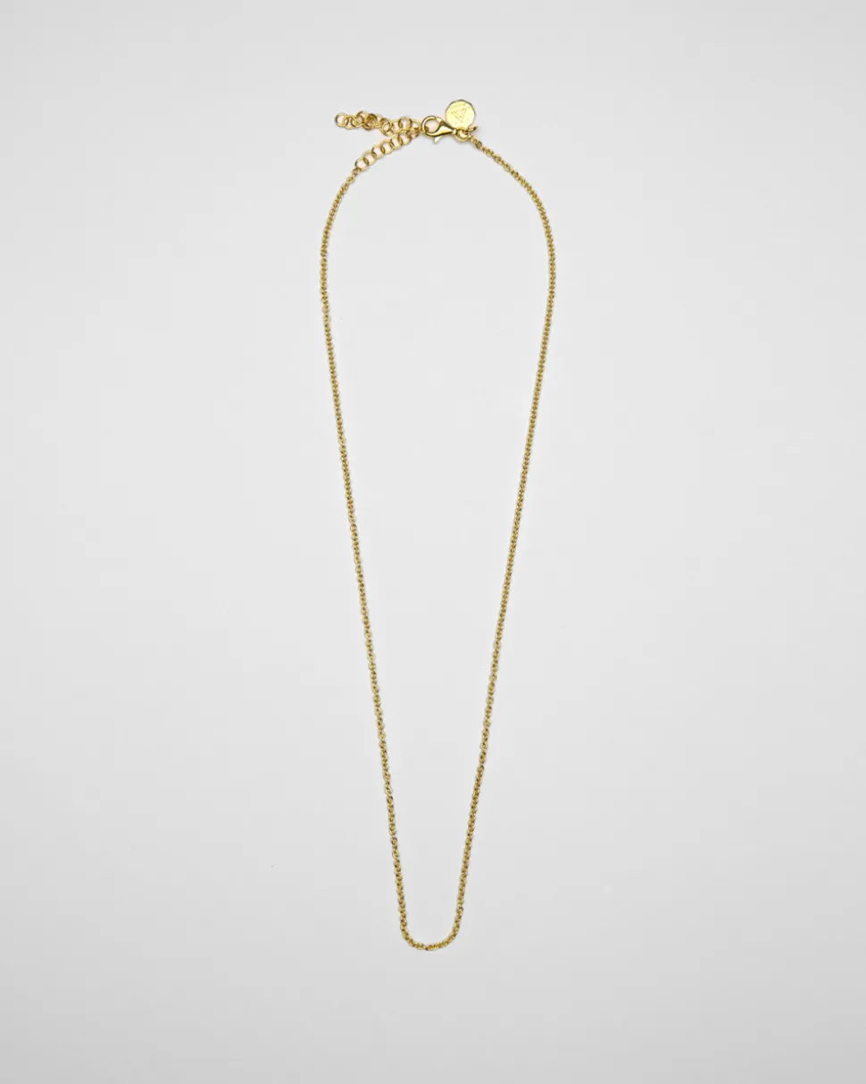 COLLANA FORZATINA 040 PLACCATA ORO CON ALLUNGHINI