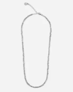 COLLANA FORZATINA INTRECCIATA IN ARGENTO