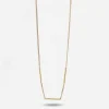 COLLANA GOLDEN BARS PLACCATA ORO