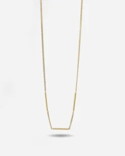 COLLANA GOLDEN BARS PLACCATA ORO