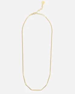 COLLANA GOLDEN BARS PLACCATA ORO
