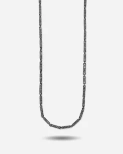 COLLANA IN ARGENTO ROLLER PUNTINATI