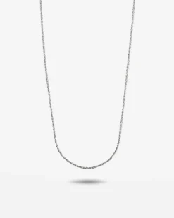 COLLANA LUCE IN ARGENTO RODIATA