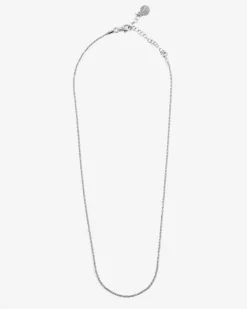 COLLANA LUCE IN ARGENTO RODIATA